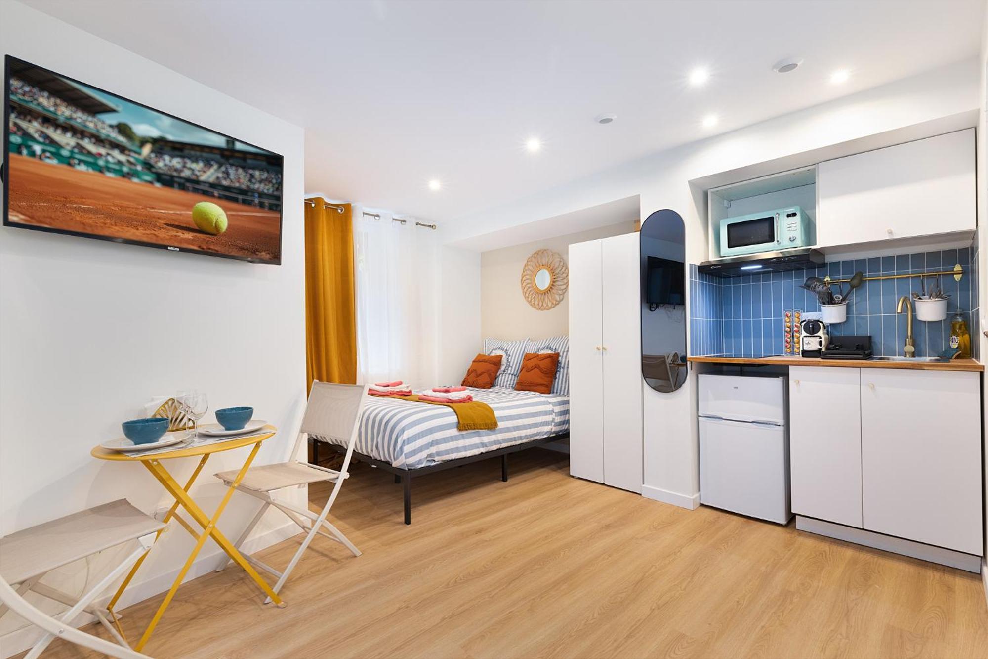 Studio Boulogne Roland Garros Exteriör bild