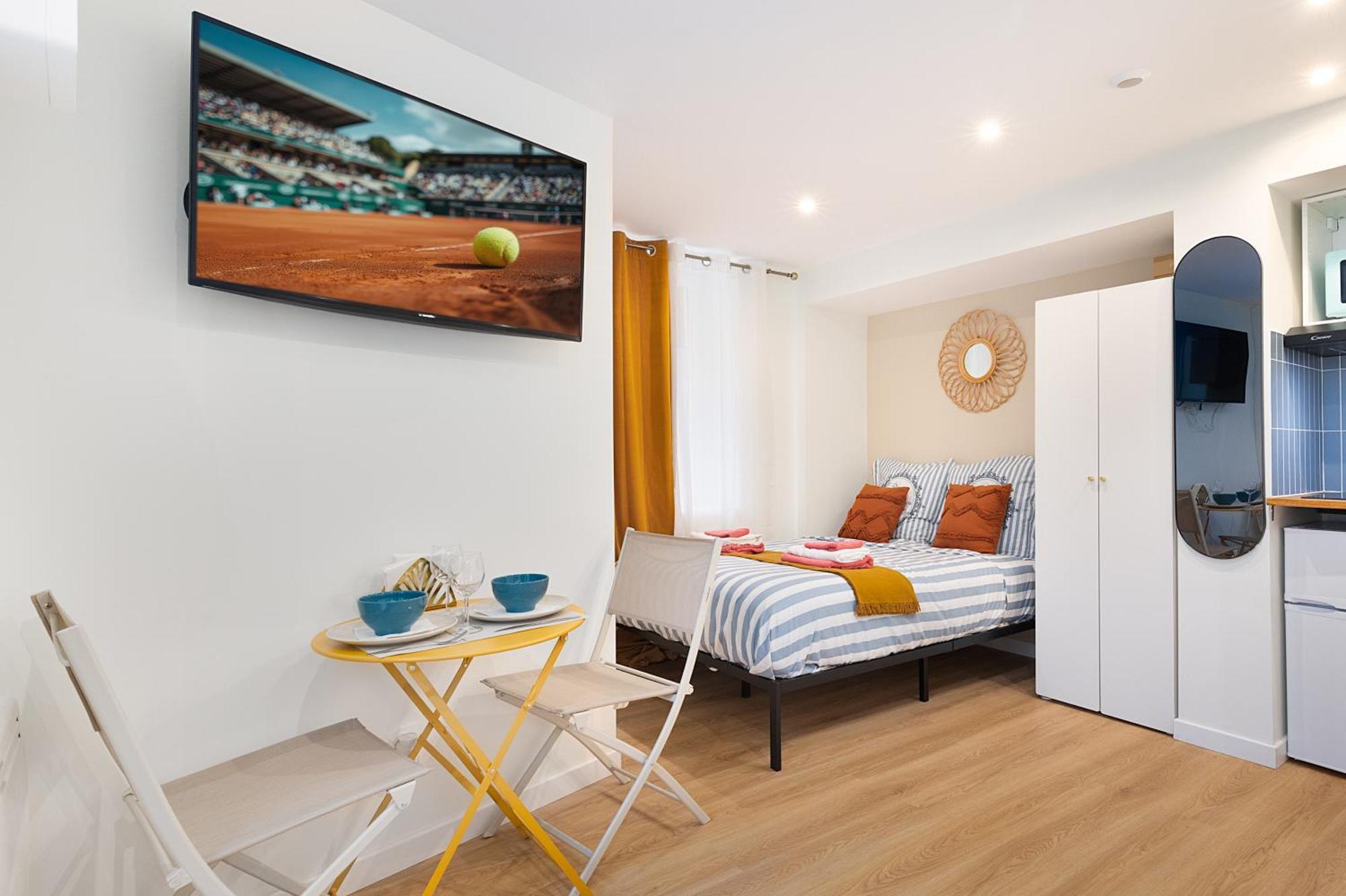 Studio Boulogne Roland Garros Exteriör bild